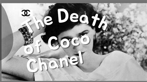 origine chanel|Chanel death.